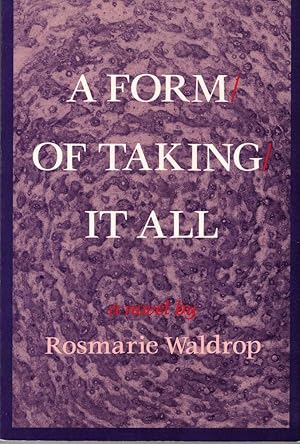 Seller image for FORM OF TAKING IT ALL for sale by Redux Books