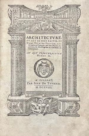 Image du vendeur pour Architecture, ou Art de bien bastir. mis en vente par Bonnefoi Livres Anciens