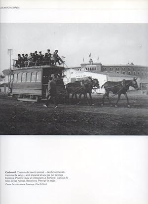 Imagen del vendedor de LAMINA V16251: Tranvia en la Plaa Espanya de Barcelona principios de 1900 a la venta por EL BOLETIN