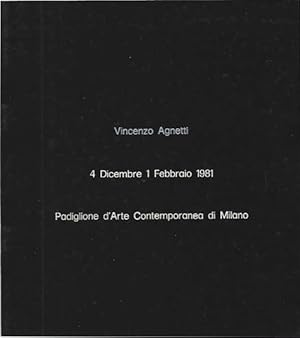 Imagen del vendedor de Vincenzo Agnetti a la venta por studio montespecchio