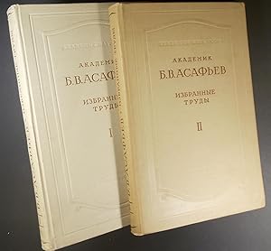 B. V. Asafyef: Selected Works, 2 Volumes (in Russian)