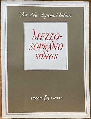 Mezzo-Soprano Songs