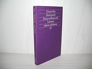 Imagen del vendedor de Zwiesprache: Essays zu Kunst und Literatur. Aus d. Span. von Elke Wehr u. Rudolf Wittkopf; Edition Suhrkamp 1290; Neue Folge: Band 290; a la venta por buecheria, Einzelunternehmen