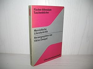 Marxistische Literaturkritik. Fischer-Athenäum-Taschenbücher FAT: Band 2002; Literaturwissenschaft;