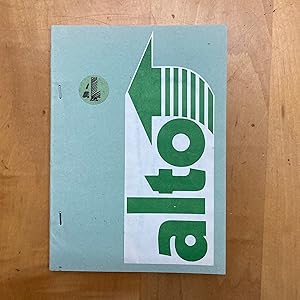 Seller image for Alto: Contemporary Art Review # 4 for sale by Fenrick Books