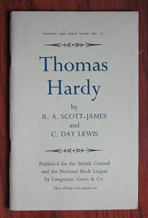 Image du vendeur pour Thomas Hardy mis en vente par C L Hawley (PBFA)