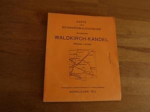 Bild des Verkufers fr Karte des Schwarzwaldvereins Sonderblatt Waldkirch - Kandel. Mastab 1 : 50.000. Nrdlicher Teil zum Verkauf von Bockumer Antiquariat Gossens Heldens GbR