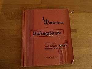 Bild des Verkufers fr Wanderkarte des Riesengebirges. zum Verkauf von Bockumer Antiquariat Gossens Heldens GbR