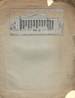 ANNUAL REPORT OF THE FITZWILLIAM MUSEUM SYNDICATE FOR THE YEAR 1944