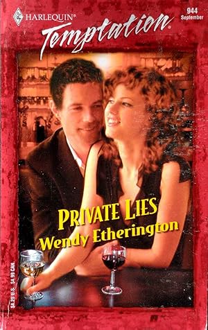 Immagine del venditore per Private Lies (Harlequin Temptation #944) venduto da Kayleighbug Books, IOBA