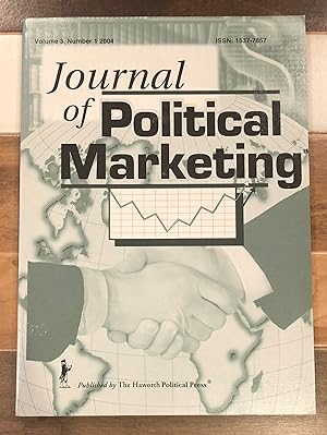 Seller image for Journal of Political Marketing: Volume 3, Number 1, 2004 for sale by Rosario Beach Rare Books