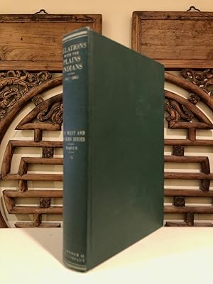 Imagen del vendedor de Relations with the Indians of the Plains, 1857-1861 The Far West and Rockies Historical Series, 1820-1875 Volume IX a la venta por Long Brothers Fine & Rare Books, ABAA