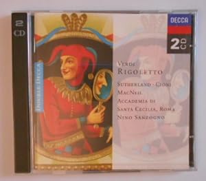 Rigoletto (Gesamtaufnahme) [2 CDs]. Giuseppe Verdi 1813-1901 - Rigoletto Act I+II+III.