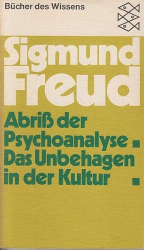 Bild des Verkufers fr Abriss der Psychoanalyse / Das Unbehagen in der Kultur zum Verkauf von Allguer Online Antiquariat