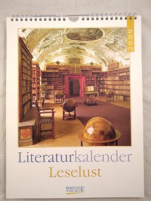 Literaturkalender Leselust 2009.