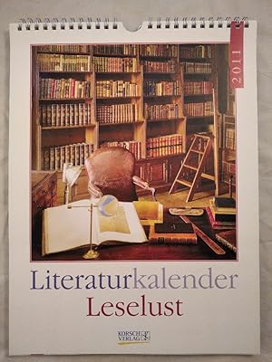 Literaturkalender Leselust 2011.