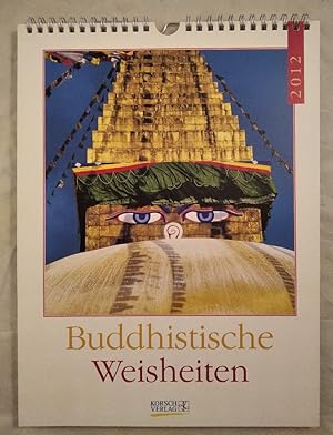 Bild des Verkufers fr Buddhistische Weisheiten 2012. zum Verkauf von KULTur-Antiquariat