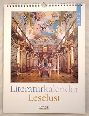 Literaturkalender Leselust 2012.