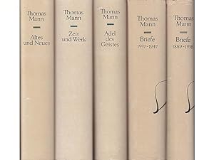 Büchersammlung Thomas Mann". 12 Titel. 1.) Joseph und seine Brüder, Erster Band 2.) Joseph und s...