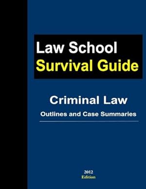 Seller image for Criminal Law : Outlines and Case Summaries for sale by AHA-BUCH GmbH