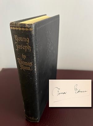 Book signed "Young Joseph"