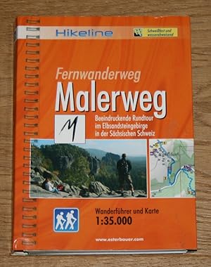 Fernwanderweg Malerweg. Beeindruckende Rundtour im Elbsandsteingebirge in der Sächsischen Schweiz...