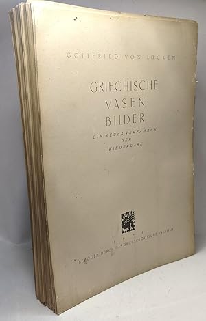 Imagen del vendedor de Griechische vasen bilder - ein neues verfahren der wiedergabe a la venta por crealivres