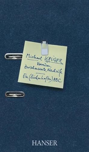 Bild des Verkufers fr Vorreden, Zwischenworte, Nachrufe : Ein (lckenhaftes) ABC zum Verkauf von AHA-BUCH GmbH