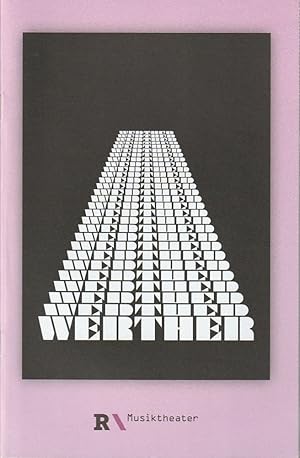 Bild des Verkufers fr Programmheft Jules Massenet WERTHER Premiere 23. Oktober 2021 Spielzeit 2021 / 2022 Heft 5 zum Verkauf von Programmhefte24 Schauspiel und Musiktheater der letzten 150 Jahre