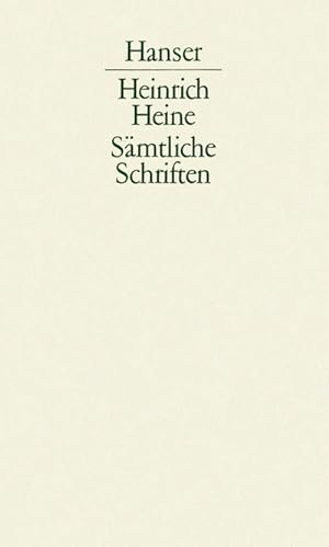 Bild des Verkufers fr Sämtliche Schriften, 6 Bde. in 7 Tl.-Bdn. zum Verkauf von AHA-BUCH GmbH