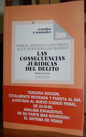 Imagen del vendedor de LAS CONSECUENCIAS JURIDICAS DEL DELITO a la venta por Fbula Libros (Librera Jimnez-Bravo)