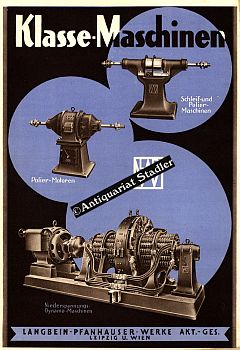 Klasse-Maschinen. Werbeprospekt R.57. X.28. 250.