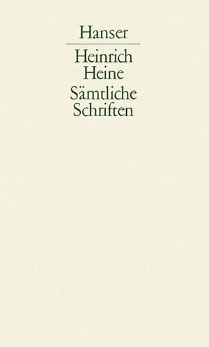 Bild des Verkufers fr Sämtliche Schriften, 6 Bde. in 7 Tl.-Bdn. zum Verkauf von AHA-BUCH GmbH