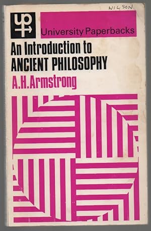 Imagen del vendedor de An Introduction to Ancient Philosophy a la venta por Sonnets And Symphonies