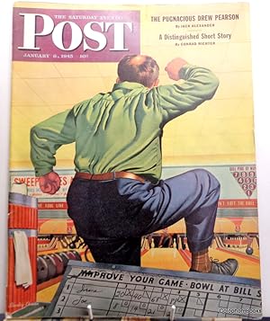 The Saturday Evening Post. January 6th 1945. Single issue.