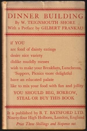 Dinner Building also Luncheons and Suppers. 1st. edn. 1929.