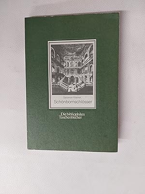 Bild des Verkufers fr Schonbornschlosser Drei Vedutenfolgen Aus Den Jahren 1726 - 31 Mit Einem Nachwort Von Harald Keller zum Verkauf von Cambridge Rare Books