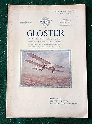 The Gloster Survey ( The Aeroplane Supplement, July 12th 1929)