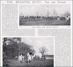 Immagine del venditore per The Bicester Hunt: Past and Present. Several pictures and accompanying text, removed from an original issue of Country Life Magazine, 1899. venduto da Cosmo Books