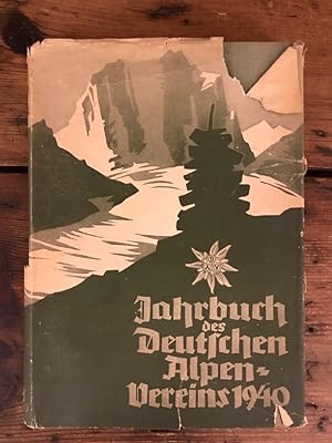Jahrbuch des Deutschen Alpenvereins (Jahrbuch), Ergänzungsband, Jahrgang 1940/ Band 71