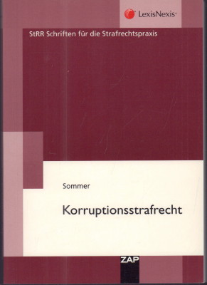 Bild des Verkufers fr Korruptionsstrafrecht. zum Verkauf von Antiquariat Jenischek