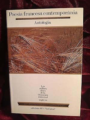 Immagine del venditore per Poesia francesa contempornia. Antologia venduto da Llibreria Fnix