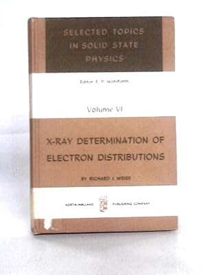 Bild des Verkufers fr X-ray Determination of Electron Distribution zum Verkauf von World of Rare Books