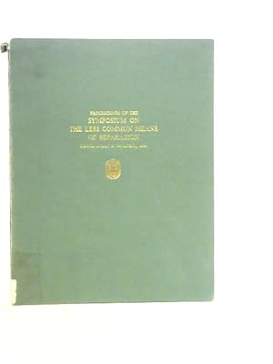 Bild des Verkufers fr Proceedings of the Symposium on The Less Common Means of Separation, Birmingham 24-26 April 1963 zum Verkauf von World of Rare Books