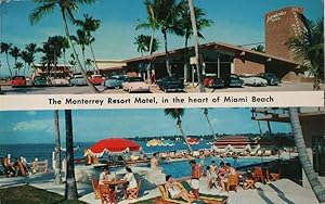 Immagine del venditore per travel postcard: The Monterrey resort Motel, in the heart of Miami Beach venduto da Mobyville