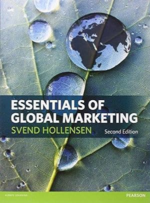 Bild des Verkufers fr Essentials of Global Marketing zum Verkauf von WeBuyBooks