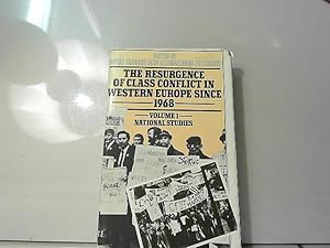 Seller image for Resurgence of Class Conflict in Western Europe Since 1968 vol I for sale by JLG_livres anciens et modernes