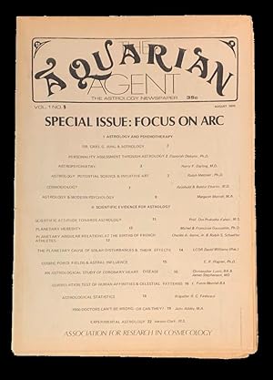The Aquarian Agent: The Astrology Newspaper. Vol. 1, No. 9, August, 1970