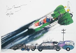 Bild des Verkufers fr Chitty Chitty Bang Bang. The Magical Car. Illustrated by John Burningham. [3 vols.] zum Verkauf von Blackwell's Rare Books ABA ILAB BA