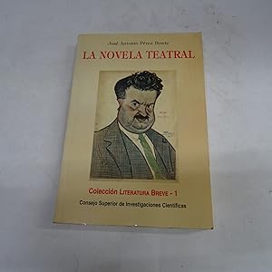 Imagen del vendedor de LA NOVELA TEATRAL. a la venta por Librera J. Cintas